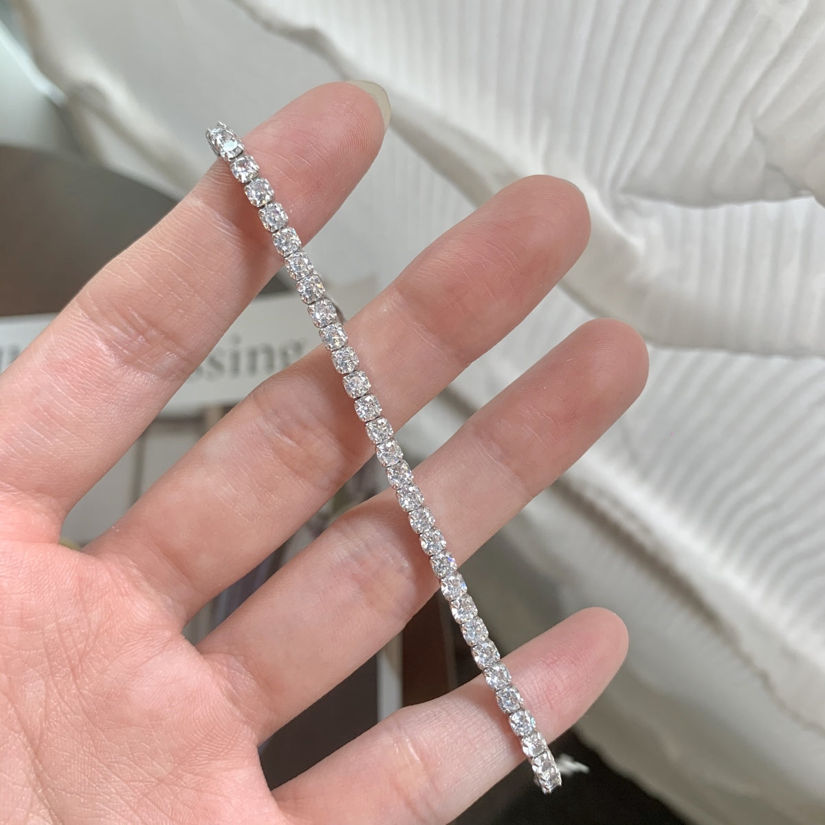 ‘BLING’ TENNIS BRACELET