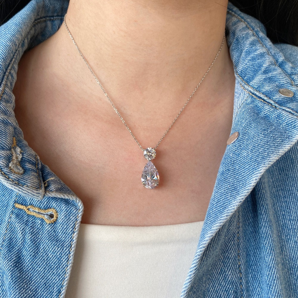 ‘NOEMI’ NECKLACE SILVER