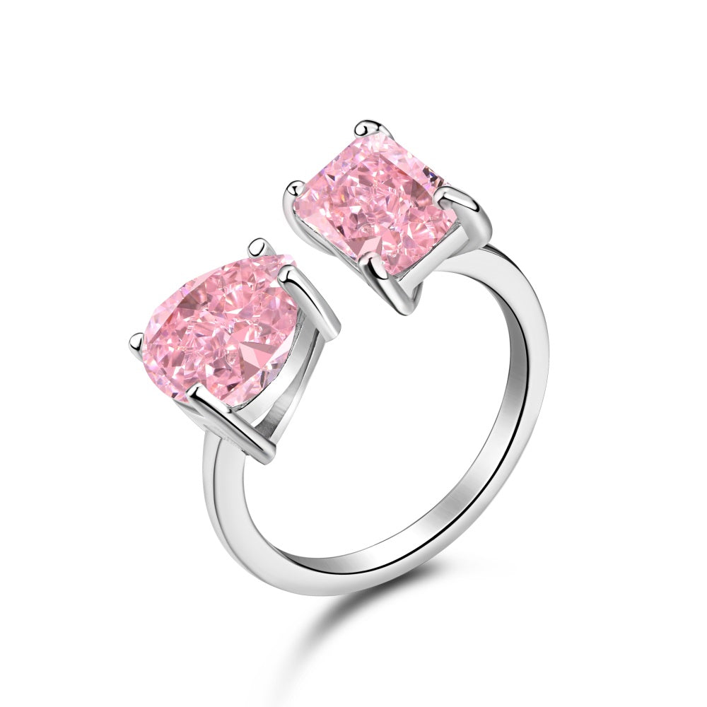 ‘ADORE’ RING PINK