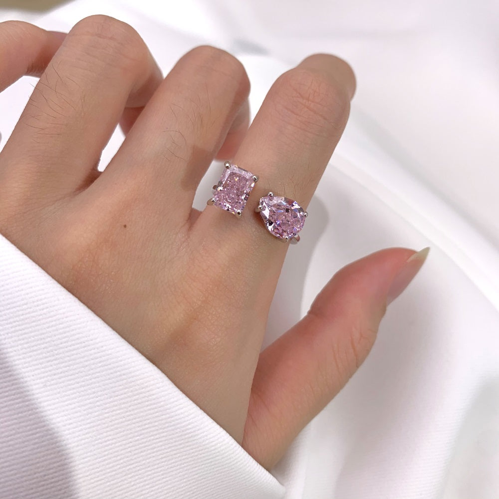 ‘ADORE’ RING PINK