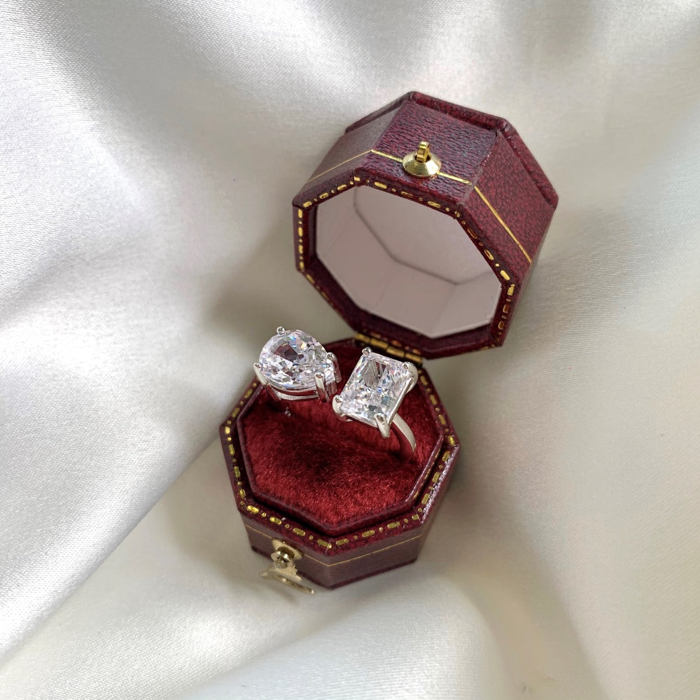 ‘ADORE’ RING SILVER