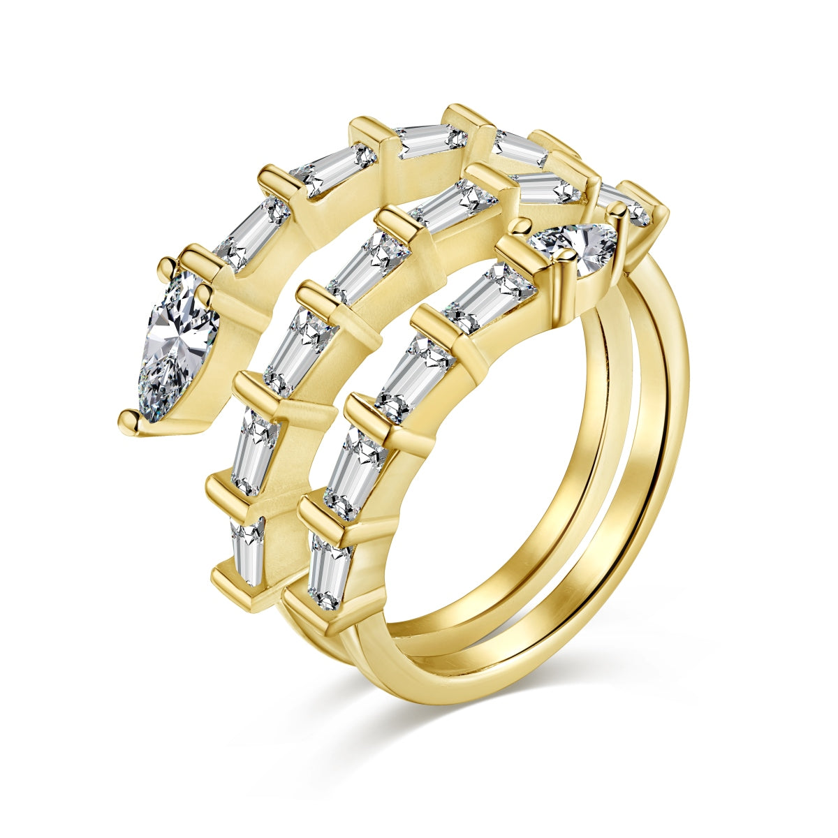 ‘SNAKE’ RING GOLD