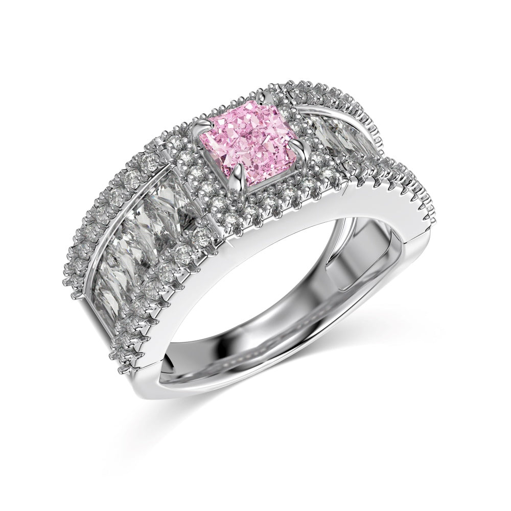 'ANASTASIA' RING PINK