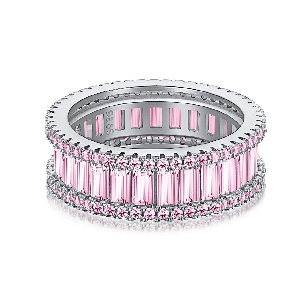 'ALEXANDRIA' RING PINK