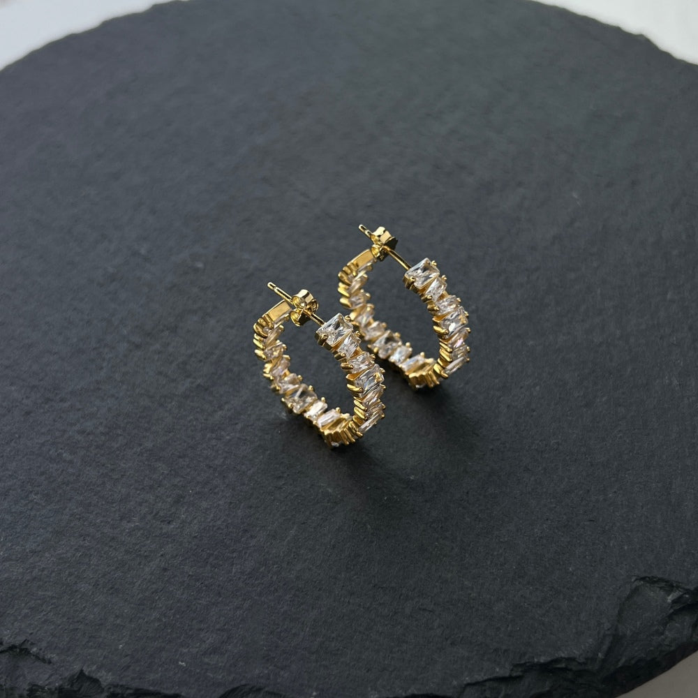 'CHLOE' EARRINGS GOLD