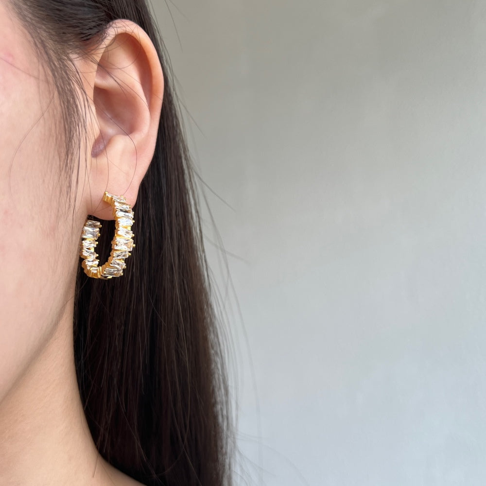 'CHLOE' EARRINGS GOLD