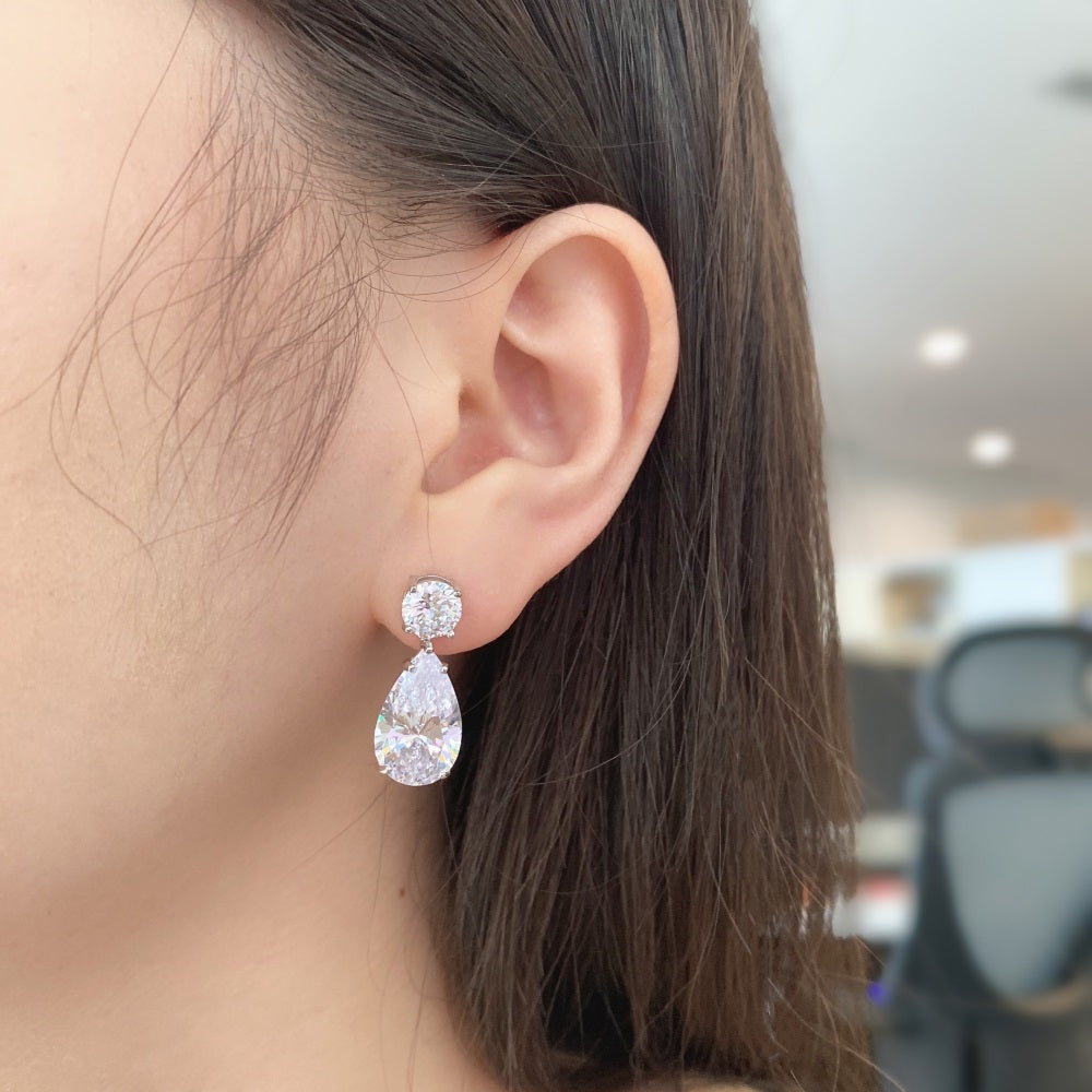 ‘NOEMI’ EARRINGS SILVER