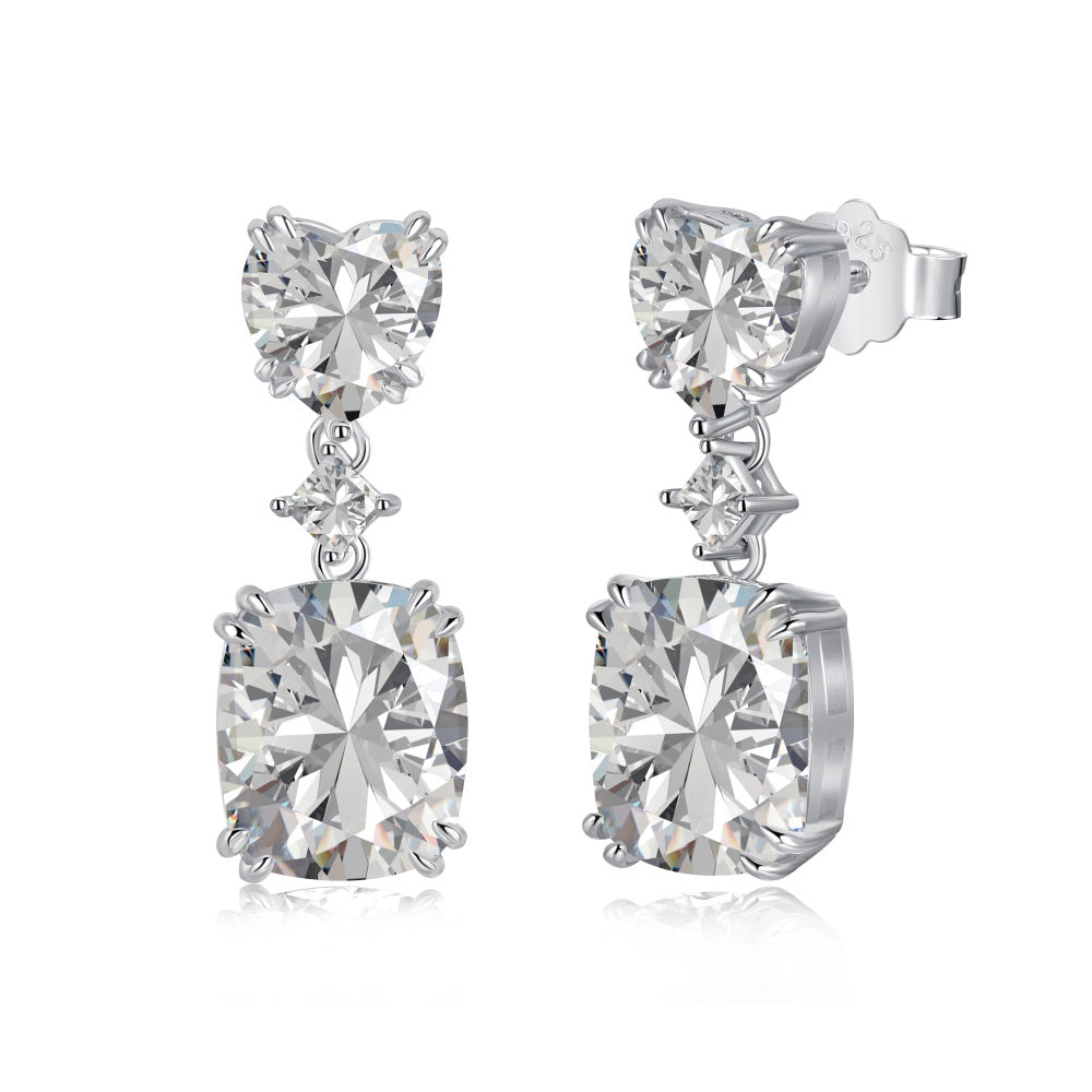 ‘SERENITY’ EARRINGS SILVER
