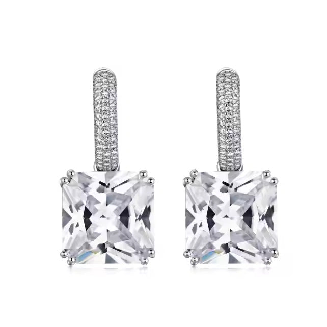 ‘AVELINE’ EARRINGS SILVER