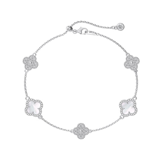 ‘CLOVER’ BRACELET SILVER