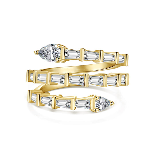 ‘SNAKE’ RING GOLD