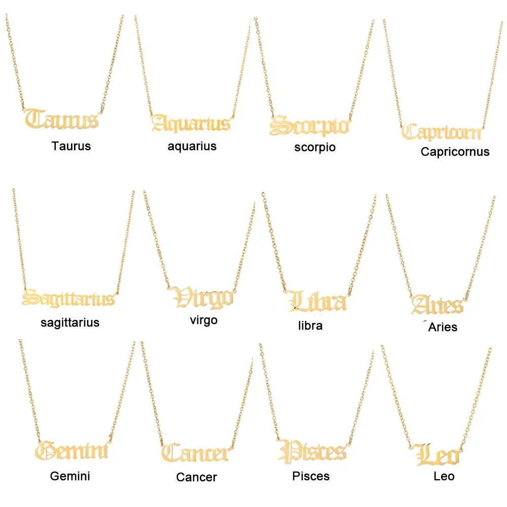 Zodiac Necklace