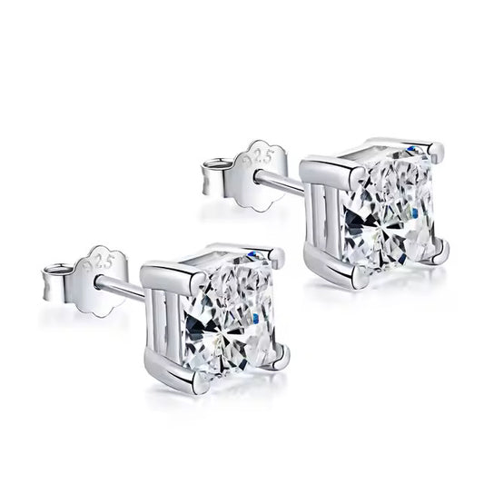 'LAVINIA' EARRINGS SILVER